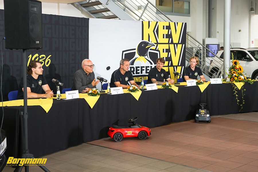 KEV-Pressekonferenz im Autohaus Borgmann