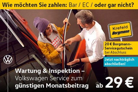 Volkswagen Wartung und Inspektion bei Borgmann Krefeld Volkswagen Wartung und Inspektion bei Borgmann Krefeld