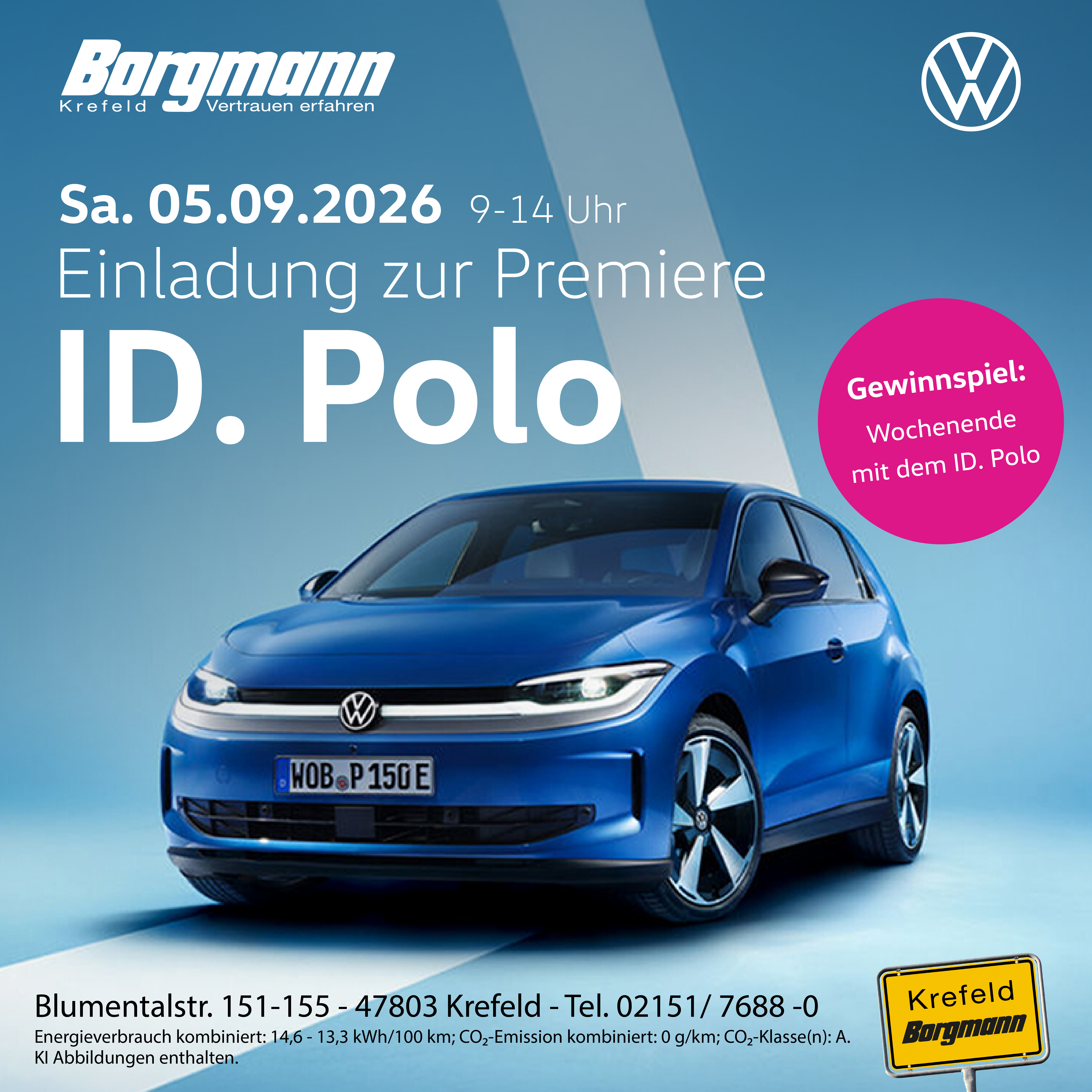 Die Premiere des VW ID. Polo