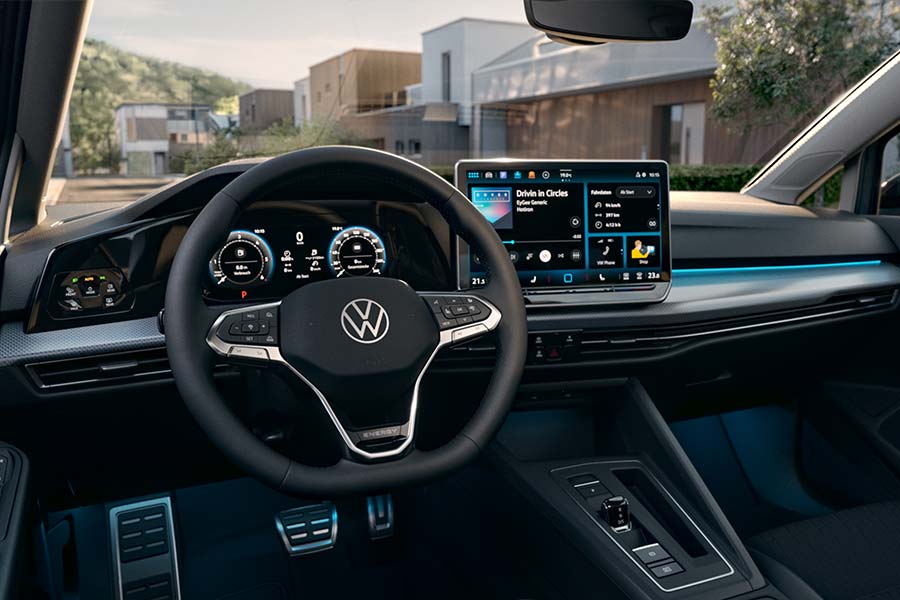 Der VW Golf ENERGY von innen