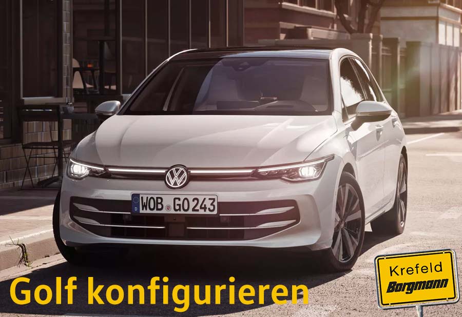 Jetzt den VW Golf konfigurieren