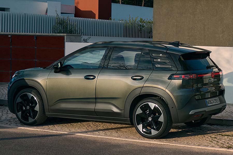 Der neue VW ID. Cross von hinten