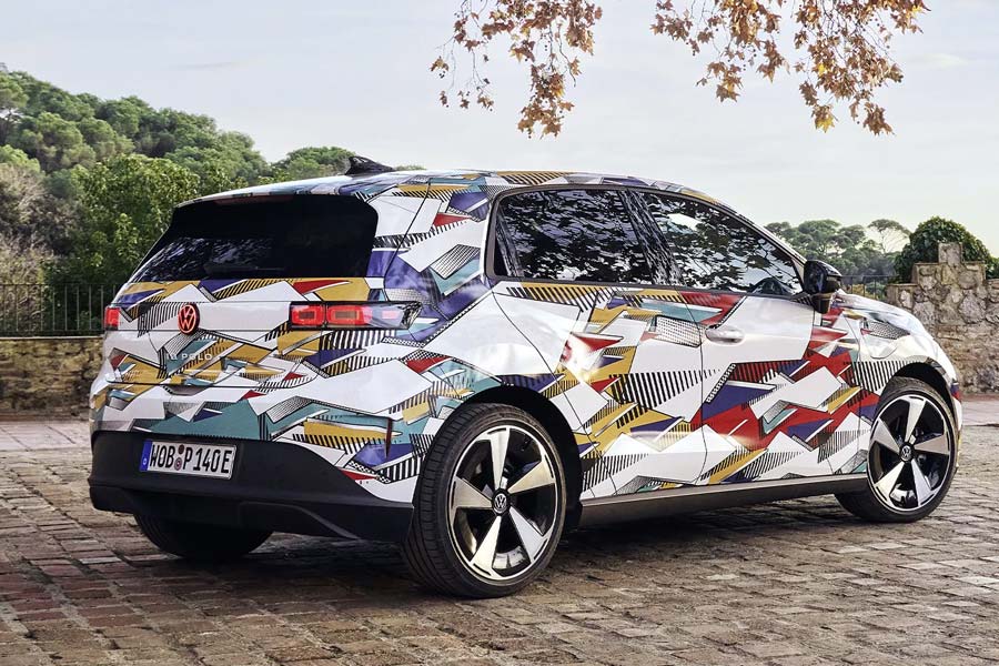 Der neue VW ID. Polo von hinten