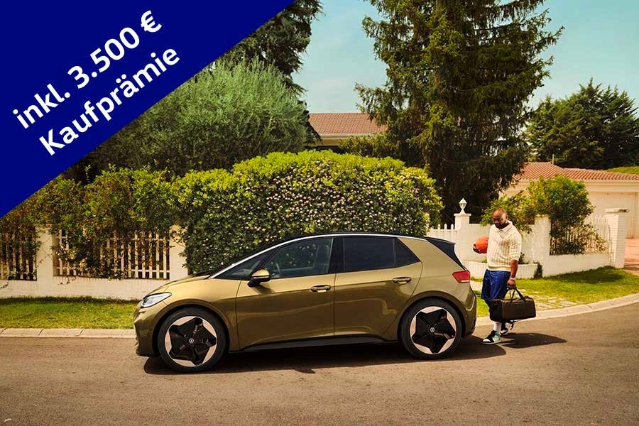 Der VW ID.3 im Autohaus Borgmann