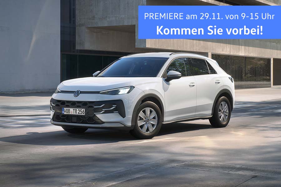 Der neue VW T-Roc bei Autohaus Borgmann
