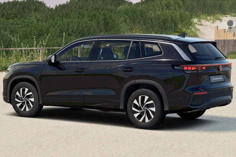Der neue VW Tayron R-Line von hinten