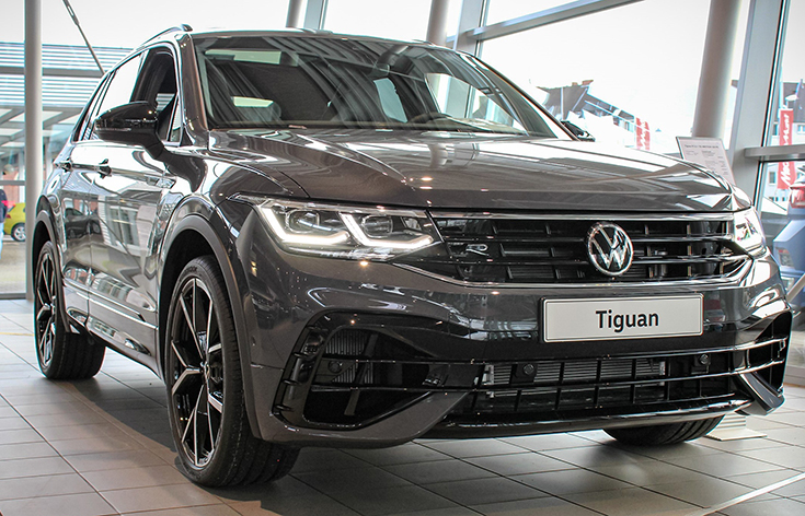 VW Tiguan R im Autohaus Borgmann VW Tiguan Allspace im Autohaus Borgmann