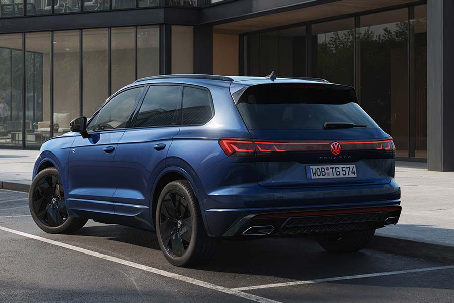 Der neue VW Touareg FINAL EDITION von hinten Der neue VW Touareg FINAL EDITION von hinten