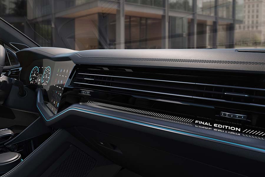 Der neue VW Touareg FINAL EDITION von innen Der neue VW Touareg FINAL EDITION von innen