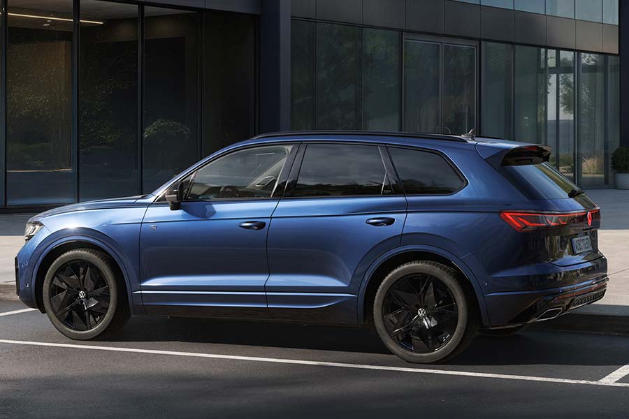 Der neue VW Touareg FINAL EDITION von der Seite Der neue VW Touareg FINAL EDITION von der Seite
