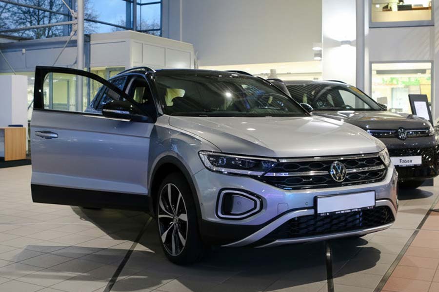 Der VW T-Roc bei Autohaus Borgmann