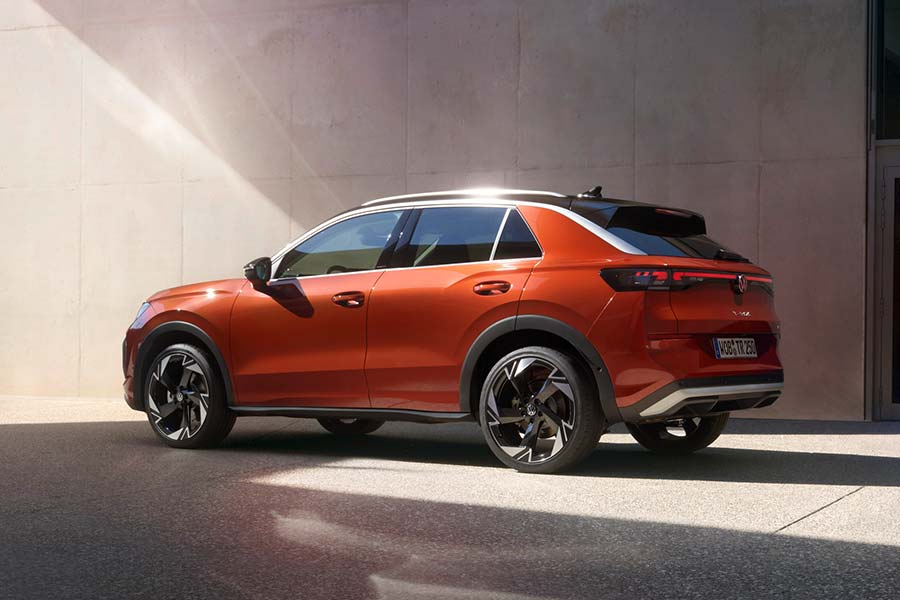 Der neue VW T-Roc Style von der Seite