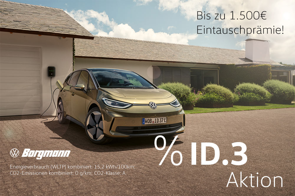 ID.3 Aktion bei VW Borgmann ID.3 Aktion bei VW Borgmann