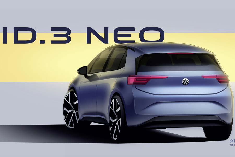 Der neue VW ID.3 Neo von hinten