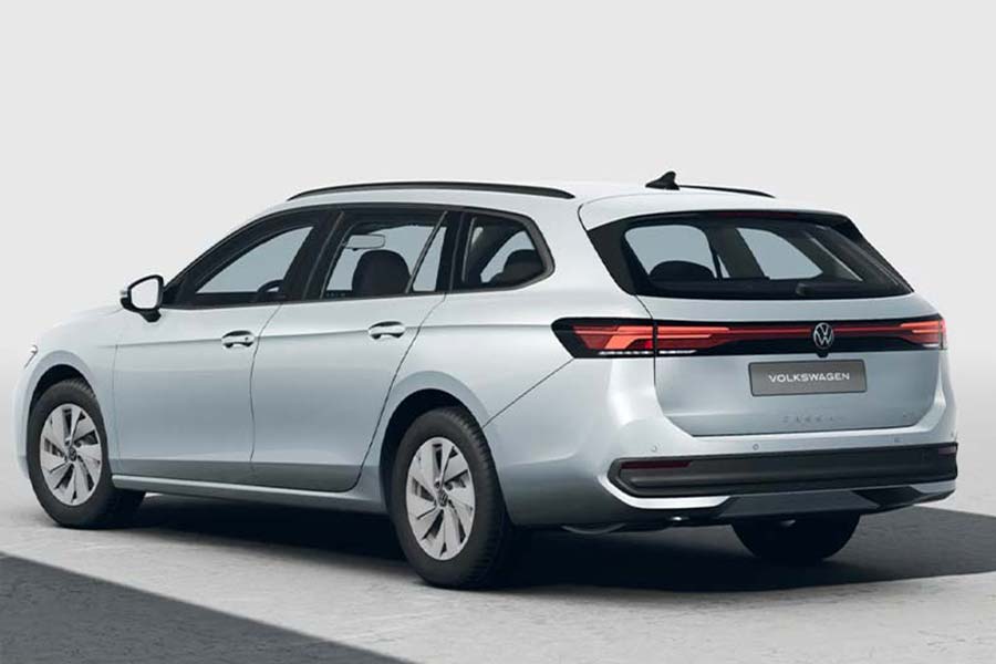 Der neue VW Passat Business von hinten