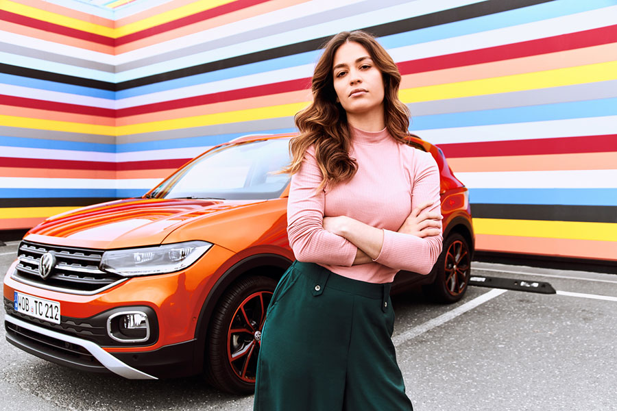 VW T-Cross Farben bei Borgmann Krefeld VW T-Cross Farben