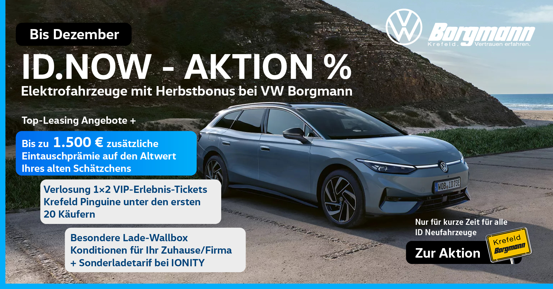 VW ID Leasing bei Borgmann