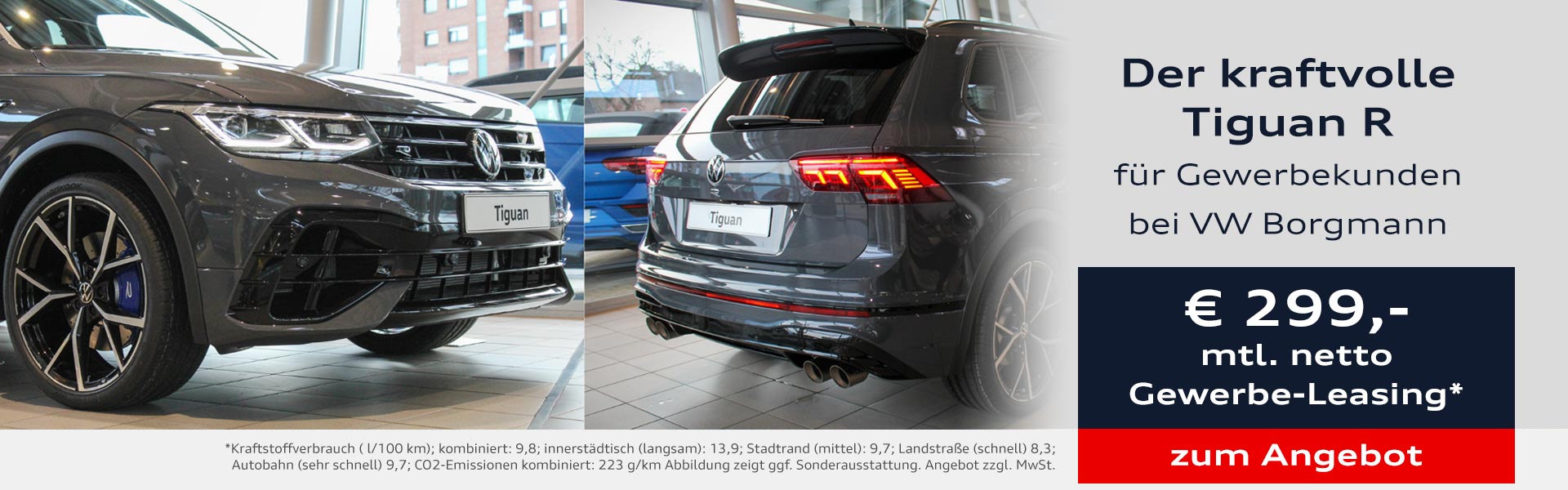 Tiguan R Leasing bei VW Borgmann