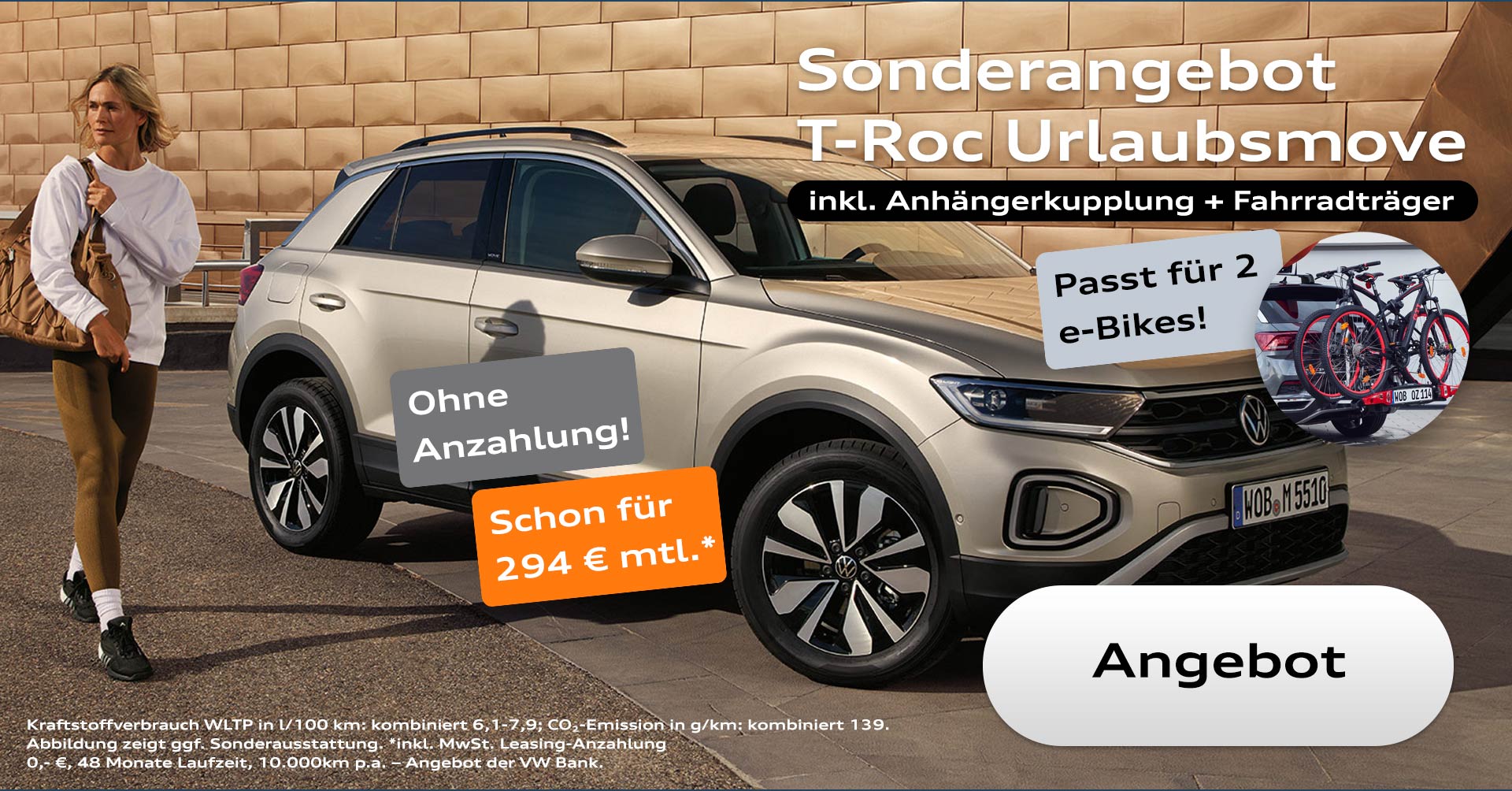 VW T-Roc Aktion "Urlaubsmove"