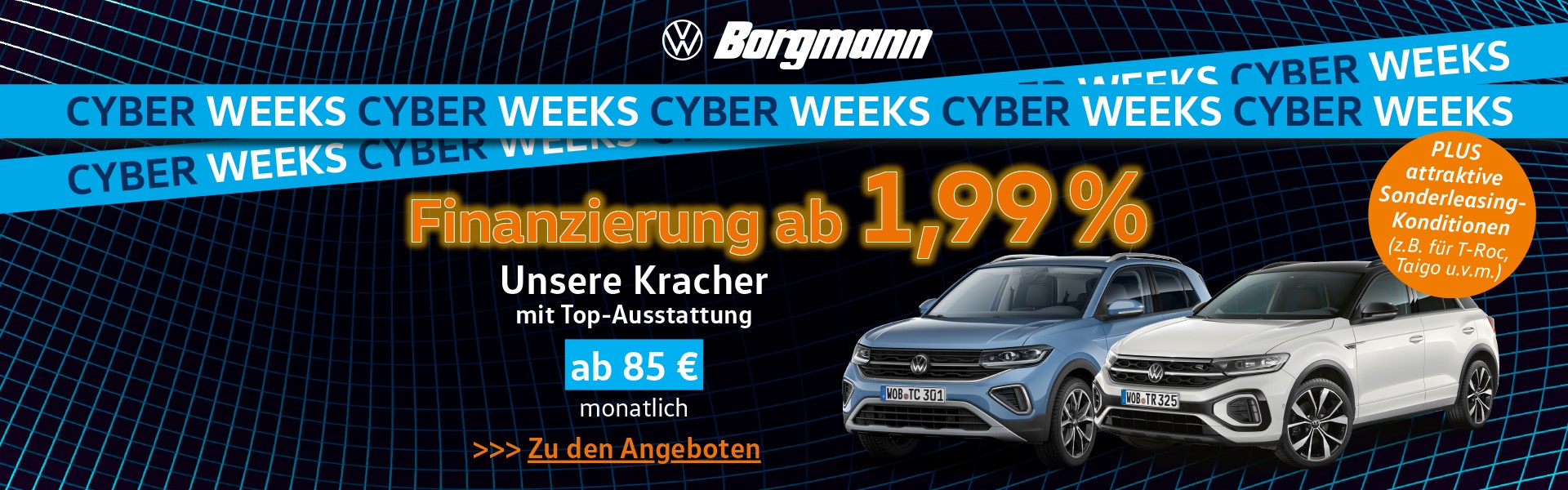 Cyber Week bei VW Borgmann