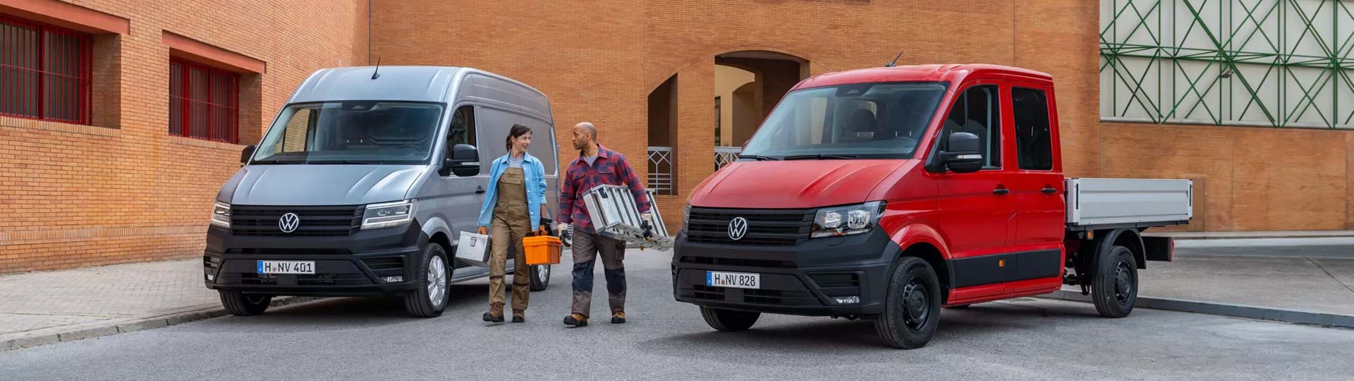 Der neue VW Crafter 35 Facelift bei Autohaus Borgmann