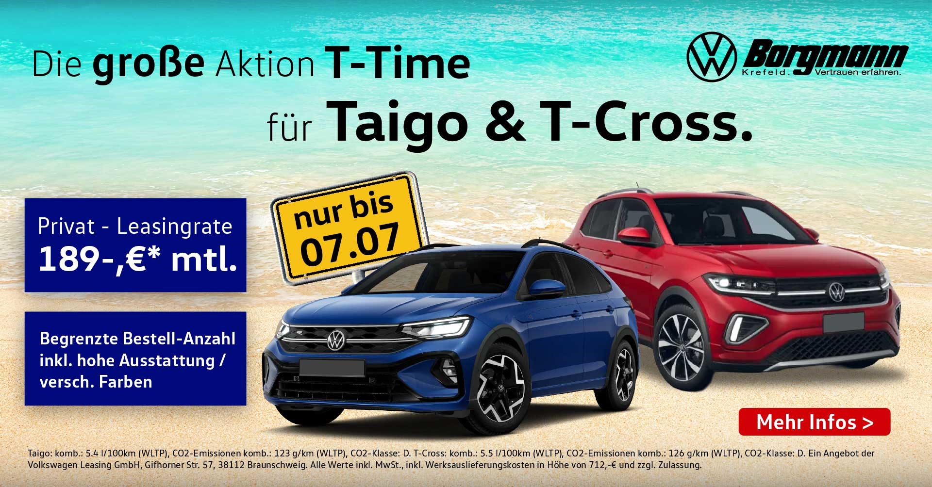 Sonder-Aktion: VW Taigo und T-Cross