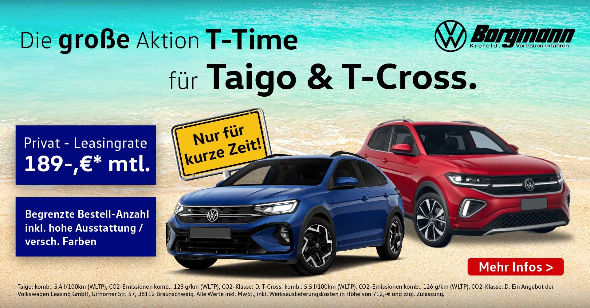 Sonder-Aktion: VW Taigo und T-Cross