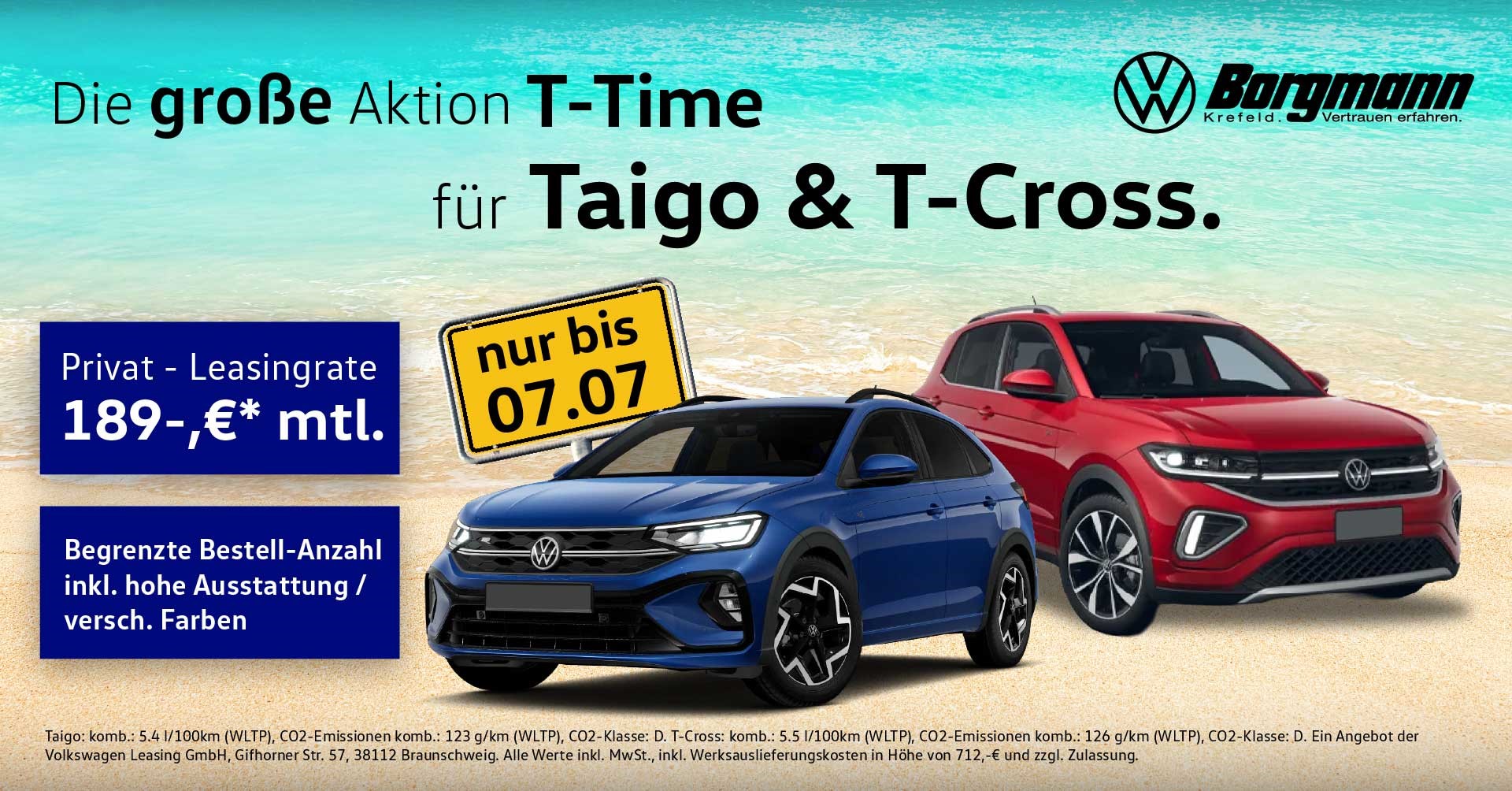 Sonder-Aktion: VW Taigo und T-Cross