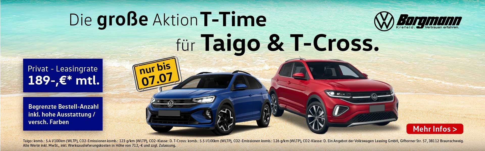 Sonder-Aktion: VW Taigo und T-Cross