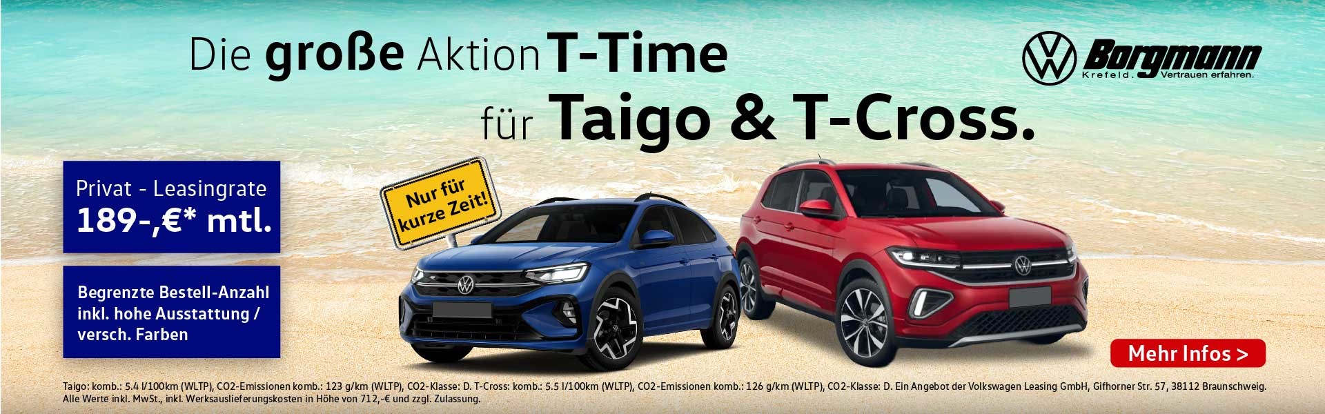 Sonder-Aktion: VW Taigo und T-Cross