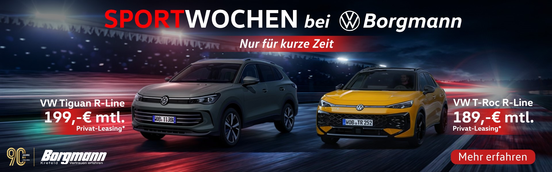 Sportwochen bei VW Borgmann