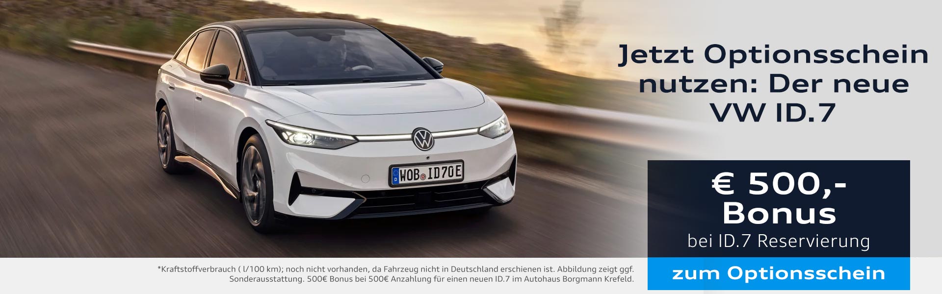 VW ID.7 Optionsschein