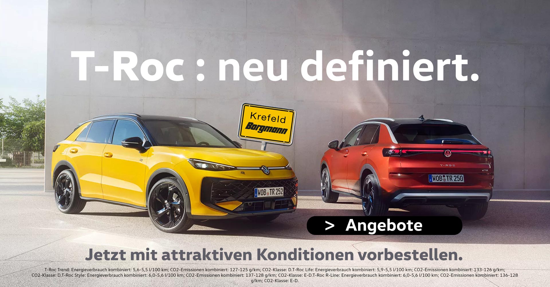 VW T-Roc 2025 bei Borgmann Krefeld