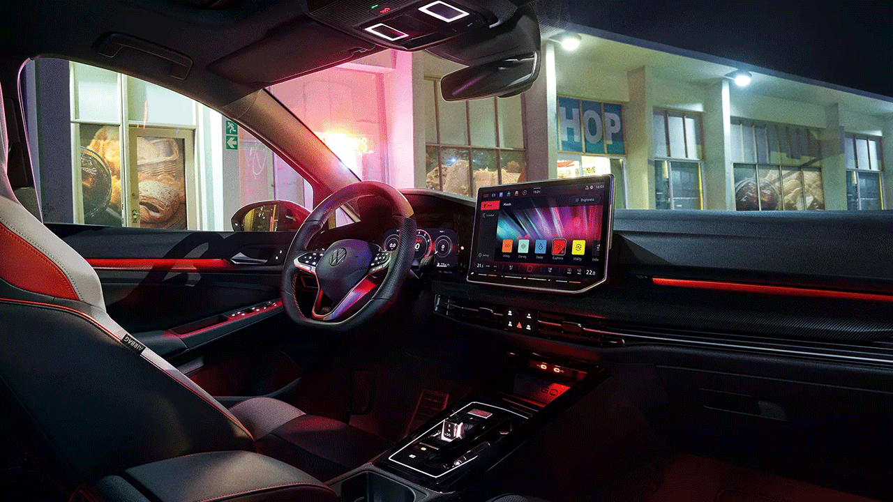 Golf GTI Clubsport bei Nacht Golf GTI Clubsport bei Nacht