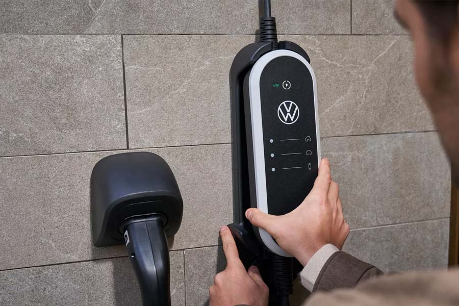 Die VW Wallbox bei Autohaus Borgmann Die VW Wallbox bei Autohaus Borgmann
